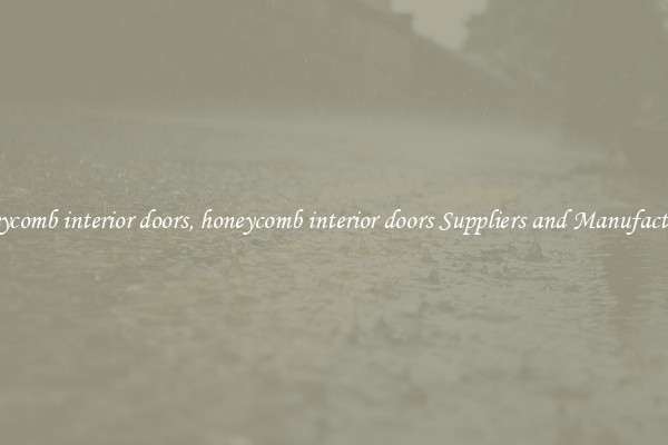 honeycomb interior doors, honeycomb interior doors Suppliers and Manufacturers