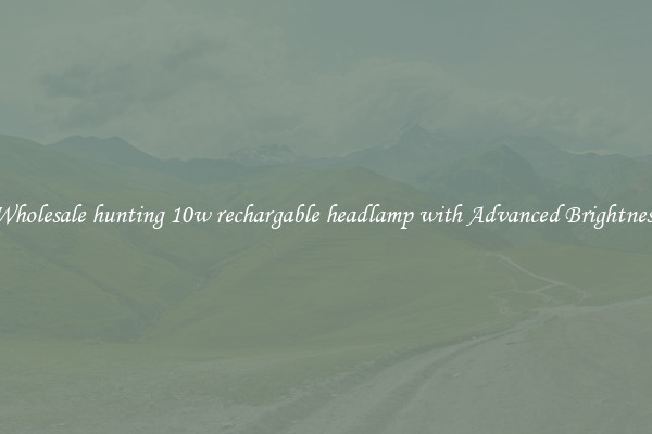 Wholesale hunting 10w rechargable headlamp with Advanced Brightness