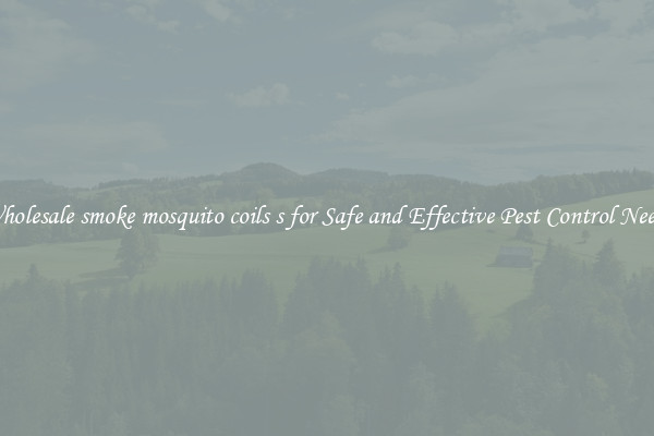 Wholesale smoke mosquito coils s for Safe and Effective Pest Control Needs