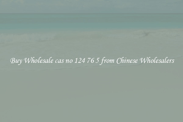 Buy Wholesale cas no 124 76 5 from Chinese Wholesalers