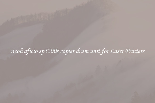 ricoh aficio sp5200s copier drum unit for Laser Printers