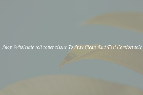 Shop Wholesale roll toilet tissue To Stay Clean And Feel Comfortable